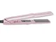 Ceramic hair straightener with 5 temperature settings 60W, portable, pink