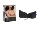 Strapless Self-Adhesive Push-Up Bra, Size A, Black