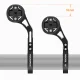 Rockbros FK-301 2-in-1 Handlebar Bike Mount for Computer and Camera - Black