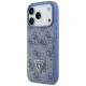 Guess 4G nauble Card Triange case for iPhone 18 Pro / 17 Pro, blue