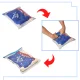 Roll-up Vacuum Storage Bags for Clothes, 9 pcs, 3 Sizes