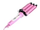 Ceramic hair crimper curling iron with ionization, 40W