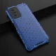 Honeycomb Case Cover with TPU Bumper for Xiaomi Redmi K40 Pro+ / K40 / Poco F3, Blue