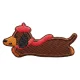 TFO Dachshund Self-Adhesive Patches, 3 pcs