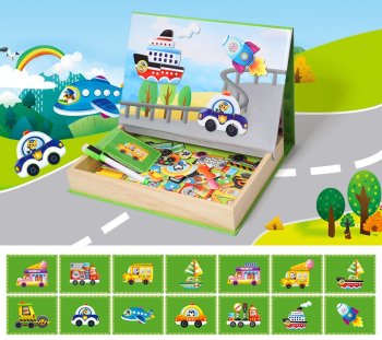 Board Box Vehicles Magnets