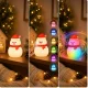 Silicone LED Night Light Snowman, USB, 3 Modes, Hanging