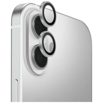 Uniq Optix Aluminum Camera Lens Protector for iPhone 17 Silver