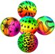 Colorful rubber beach ball for kids, 23 cm