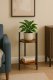 ModernHome 2 Tier Plant Stand Industrial Flower Pot Holder Loft Style for Indoor Plants