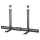 Adjustable Soundbar TV Mount Maclean MC-465, Depth 86-155 mm, Max 15 kg