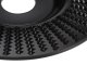 Wood Carving Disc for Angle Grinder 125mm, Shaping and Grinding Wheel, Black