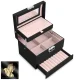 Jewellery Box Massido Ms-704, Black