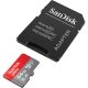 SanDisk Ultra 64GB microSDXC Memory Card 140MBps A1 Class 10, black, grey, red