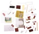 Wooden Dollhouse / DIY Living Room Model with LED 8008-A, 20.6cm