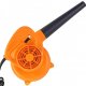 Electric Leaf Blower 1000W with 6-Speed Control, Orange