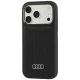 Audi Synthetic Leather MagSafe Case for iPhone 18 Pro / 17 Pro - Black