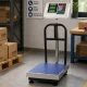 Electronic Platform Scale 50x40 cm, 300 kg, Silver/Blue