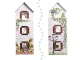 LULILO Wooden Play Dollhouse with Furniture and LED Lightning, 78cm