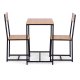Modernhome Furniture Set: Table and 2 Chairs, Oak Color