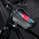 Tech-Protect V2 Bike Frame Bag with Phone Compartment 1l, Black