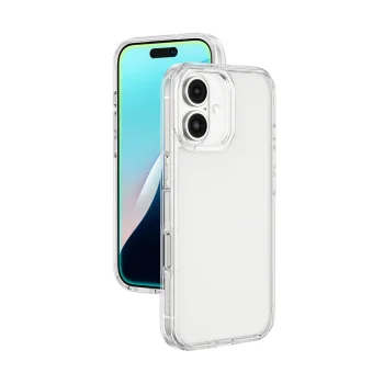 AmazingThing Minimal Case for iPhone 16, Transparent