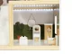 LULILO Wooden Play Dollhouse with Furniture and LED Lightning, 78cm