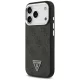 Guess 4G PU Leather MagSafe Case for iPhone 17 Pro, Black