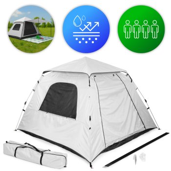 4-Person Camping Tent with Instant Setup MultiGarden, 1500 mm Waterproof