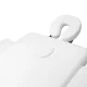 Folding massage table WOOD COMFORT 2 sections, white