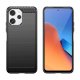 Xiaomi Redmi 12 / Poco M6 Pro 5G Carbon Flexible Cover TPU Case, Black