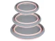 Collapsible Silicone Food Containers with Lids, 3 pcs