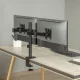 Dual Monitor 17\"-32\" Desk Mount, Black