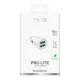 Puro Pro Lite Car Charger 2x USB-A 10W, White