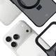3mk Smoke Case Mag&Stand for iPhone 17 Pro, Black