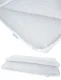 Bakalu 4D Breathable Baby Mattress 120x60 cm, White