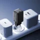Joyroom JR-TCG18 GaN Wall Charger 65W USB-C Fast Charging, Black
