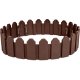 Garden Edging Kit Plonos 2.4 m PL-960, brown