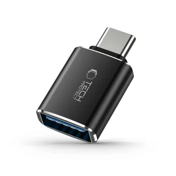 Tech-Protect UltraBoost USB-C to USB-A OTG Adapter, Black