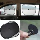 Car Side Window Sunshades DA354, 2 pcs, Black