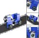 Portable Chainsaw Chain Sharpener Jig, Blue