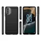 Phone Case for Nokia G400 Carbon Case, Flexible TPU Cover, Black