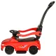 3-in-1 Kids Ride-On Push Car with Sound and Light, Red