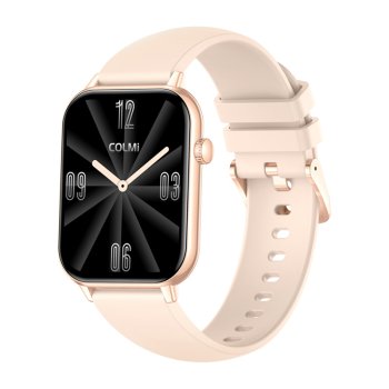 Colmi C28 Smartwatch, Gold (Silicone Strap)