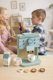 Ecotoys Wooden Coffee Machine for Kids, Barista Set, 8 Pieces
