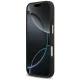 Guess iPhone 17 Case 4G Strass Logo & Big Strap Metal Buttons MagSafe, Black
