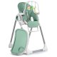 Nukido Belo Multifunctional High Chair with Tray, Bouncer & Toy Bar, Green