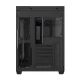 Darkflash TH285 PC Case with 4 Fans, Black