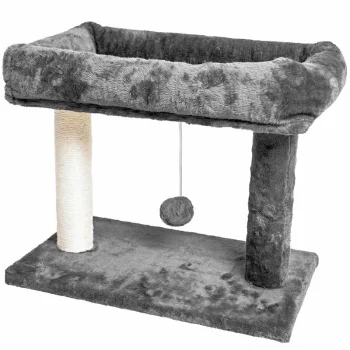 Cat Scratching Post with Bed and Toy 41cm