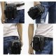 Тактическая поясная сумка + ремень Trizand 24321, Чёрная | Tactical Waist Bag with...
