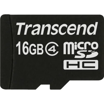 Memory Card Transcend microSDHC 16GB Class 4